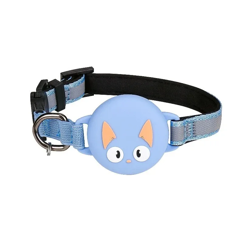 Collar Manada para gatos, celeste